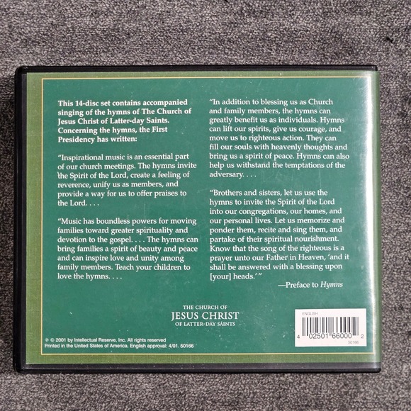 Hymns: Voices and Instrumental Accompaniment on Compact Disc (14 CD Set) - Picture 2 of 9